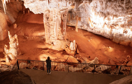 Gouffre de Cabrespine stalagmite