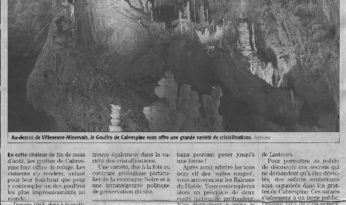 voyage au centre de la terre cabrespine
