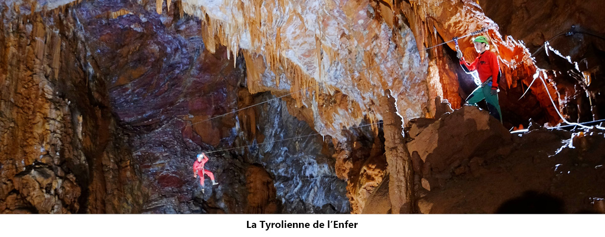 tyrolienne de l'enfer