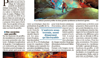 article indépendant accro grotte 17 aout 2020