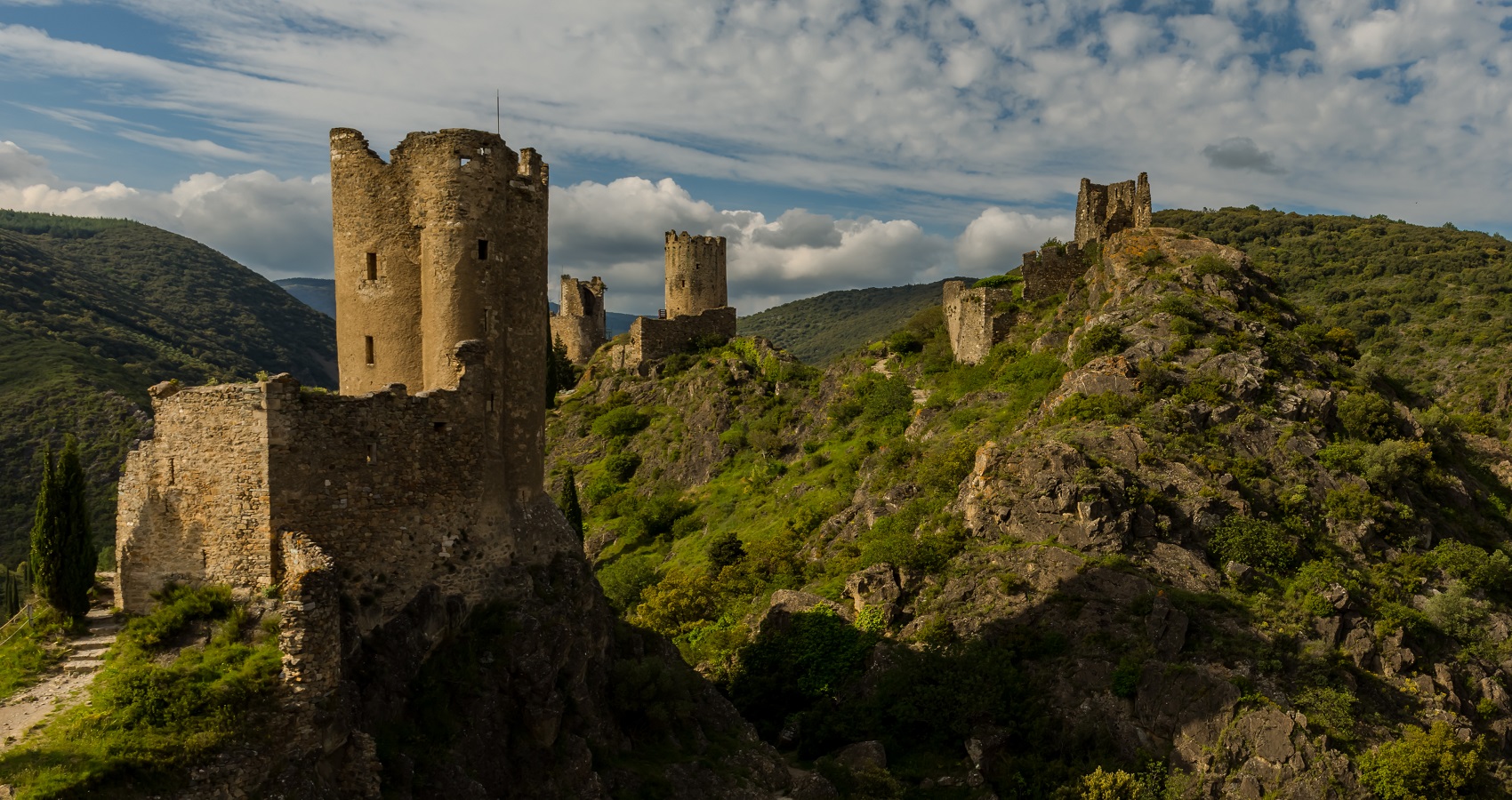 Châteaux de Lastours