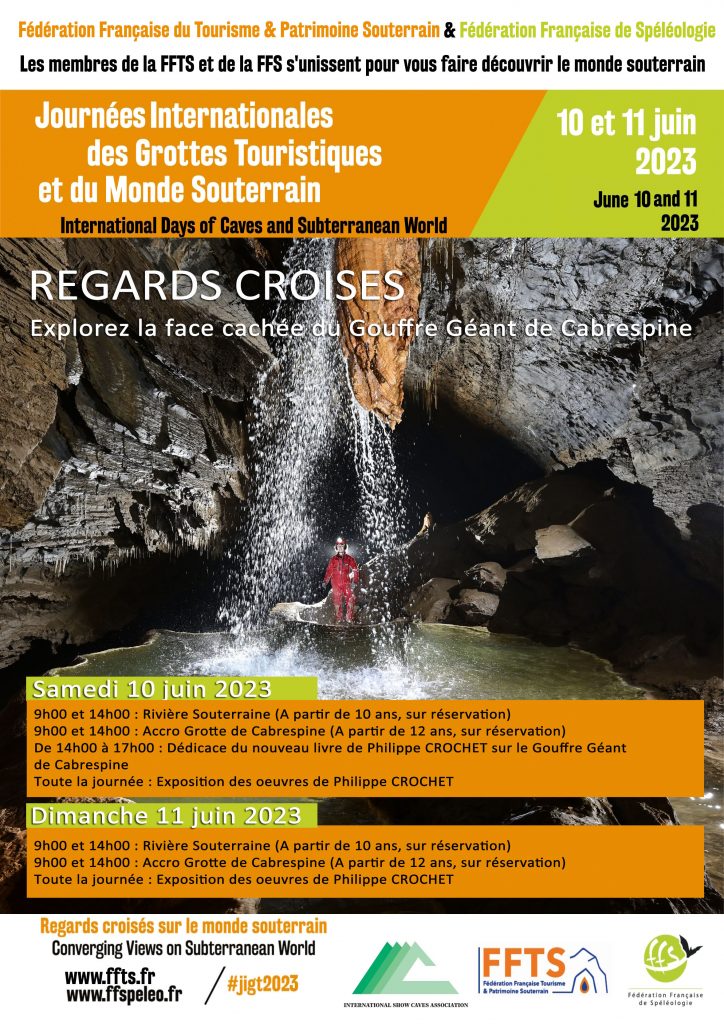Affiche Journées des grottes